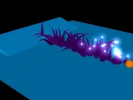 3个C4D使用碰撞动力学制作的物体生长动画 xpresso - collision dynamique