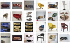 家具3D MAX模型合集 3DDD Furniture Collection 2014