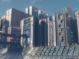 31个科幻楼房建筑3D模型 Artstation – Sci-Fi Cityscape Kitbash – Residential