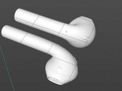 苹果耳机模型