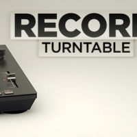 The Pixel乐器：留声机C4D模型 Record Turntable