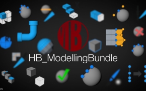 C4D HB建模脚本2.0版本HB MODELLING BUNDLE 2.0