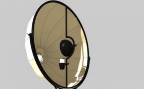 摄影柔光灯C4D模型 Lampada Fortuny