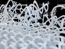 C4D衣服编织动画工程 Akira Dawson Weave