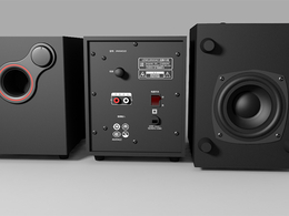 音箱C4D模型 Loudspeaker box