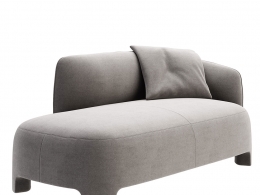 Ligne Roset品牌塔鲁中号单臂沙发3D模型素材下载Taru Medium 1-Armed Sofa by Ligne R