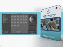 C4D PBR纹理贴图材质管理器插件 TGS - Texture Manager Plugin V1.6