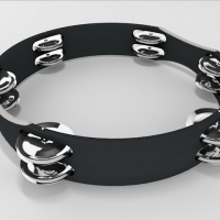 铃鼓C4D模型 Tambourine
