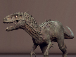 暴虐龙 暴掠龙MAYA绑定模型 Irex Dinosaur Maya Rig