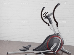 C4D椭圆机健身房商用器材前置磁控太空漫步机静音椭圆仪