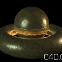 C4D材质：06 Metallo