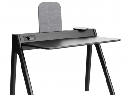 Fresco 办公桌工作台3D模型素材下载Fresco Desk by Nurus
