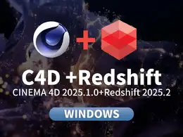 CINEMA 4D 2025.1.0和Redshift 2025.2渲染器白嫖版