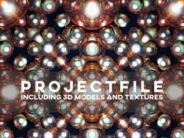 C4D七彩圆球创意工程 SPECKS