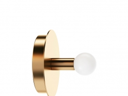 点光源壁灯照明灯具3D模型素材下载Dot Wall Lamp by Lambert&fils