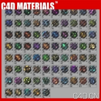 72个C4D材质：MATERIALS_PT1