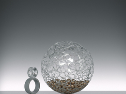 C4D Corona镂空圆球动画工程