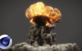 C4D流体模拟插件 Jawset TurbulenceFD C4D v1.0 Rev 1401 R16/R17 WIN64