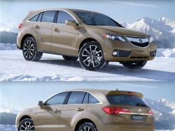 讴歌MDX汽车C4D模型 Acura MDX