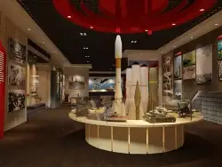 红色革命教育展馆C4D作品