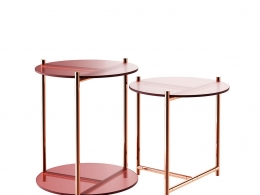 长演玻璃边桌边几3D模型素材下载Long Playing Glass Side Table by Eponimo