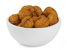 一碗干果干核桃C4D模型下载