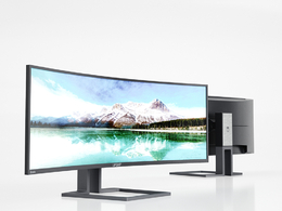 曲面显示器Monitor c4d数码产品模型下载