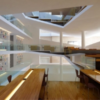 图书馆C4D模型 Library 3D model