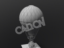C4D热气球模型 Aerostat