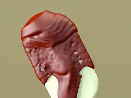 巧克力雪糕C4D模型 ice cream