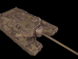 美国重装甲突击炮的原型车105 Mm Gun Motor Carriage T95