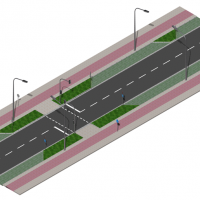 道路3D模型 3D road model