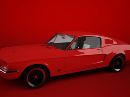 福特野马(Ford Mustang 1967 Bullit)经典老爷车C4D模型