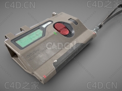 姆兹林隐藏式能量检测器C4D模型mmzline hidden enepgy detector