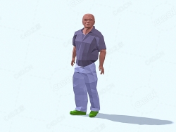 低面多边形男人 Man 2