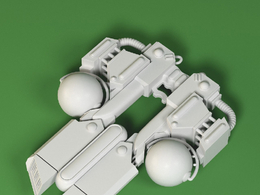 低面卡通科幻武器图标模型Super Special Gun