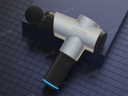 筋膜枪C4D模型_健身筋膜枪精模