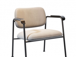 Luna 休闲椅Cadot Design设计3D模型素材下载Luna Lounge Chair by Cadot Design