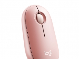 罗技鹅卵石玫瑰鼠标2代M350S3D模型素材下载Pebble Rose Mouse 2 M350S by Logitech