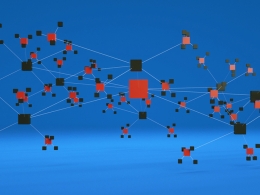 网络节点连接动画工程Network Nodes - C4D