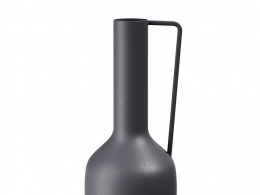 带提手金属花瓶 (家居装饰)3D模型素材下载Metal Vase with Handle by Bloomingville