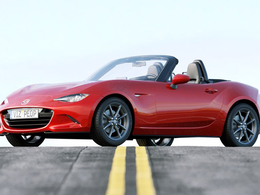红色双门敞篷跑车马自达MX5 C4D模型 Mazda MX5