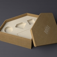 钻石包装盒C4D模型 Diamond packaging box