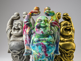 弥勒佛 佛像塑像C4D模型 BUDDHA