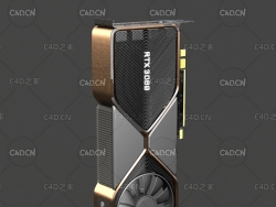 C4D电脑显卡英伟达显卡模型RTX3080模型rtx3080显卡模型Nvidia