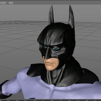 蝙蝠俠 C4D 模型
