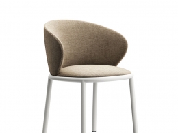 蒙扶手椅Desalto座椅3D模型素材下载Mun Chair with Armrests by Desalto