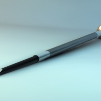 一字改锥3D模型 Screw Driver