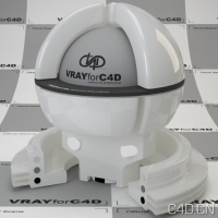 vray for c4d材质：Porcelaine SSS 002