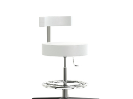 C4D沙龙升降旋转椅Salon Stool 3D Model